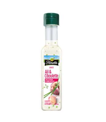 Sauce ail et ciboulette, Florette (175 ml)