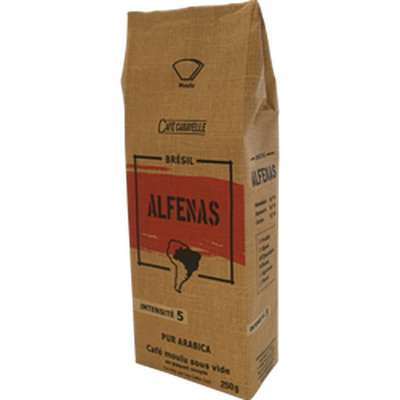 Café moulu Brésil Alfenas, Café Caravelle (250 g)