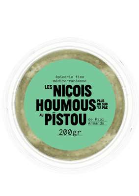 Houmous au pistou, Les Niçois (200 g)