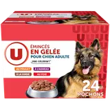 Emincés en gelée viande pour chien adulte U - 24x100g