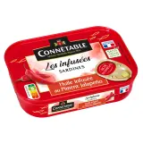 CONNETABLE Les infusés Sardines à l'huile infusée au piment Jalapeño
