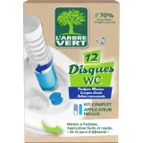 L'ARBRE VERT Disques nettoyant ecologique WC marine