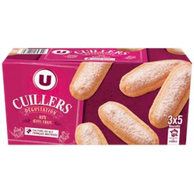 Biscuits cuillers dégustation aux oeufs frais, U (150 g)