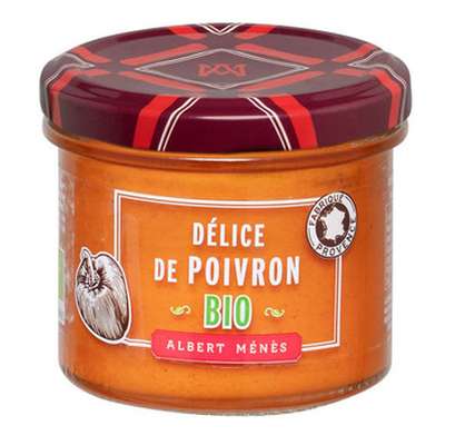 Crème de poivron BIO, Albert Ménès (95 g)