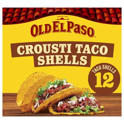 Old el Paso 12 Crousti Taco Shells, 135g