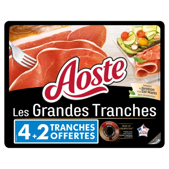 Jambon Cru Grandes Tranches AOSTE