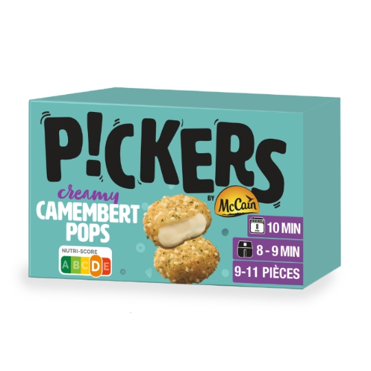 Prêt à manger Au Camembert Pops PICKERS BY MCCAIN