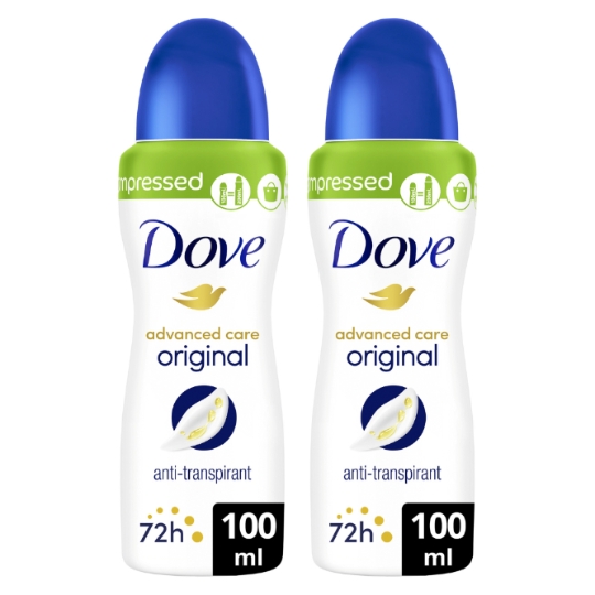 Déodorant Spray Advanced Care Apaise & Aide à Réparer 72H Original DOVE
