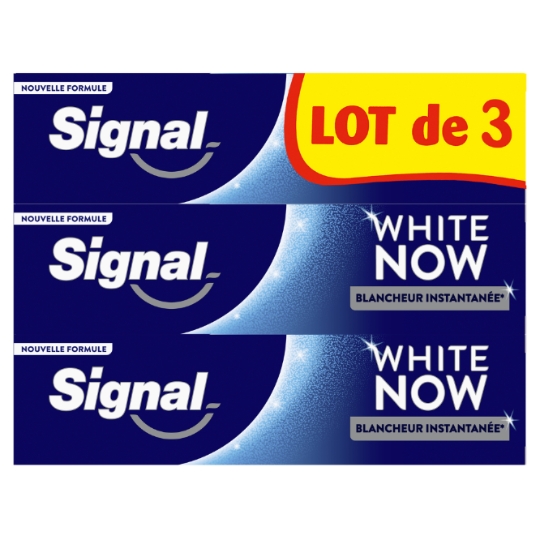 Dentifrice Blancheur Longue Durée White Now SIGNAL