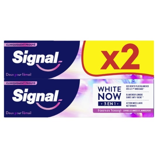 Dentifrice 3 en 1 White Now - Forever Young SIGNAL