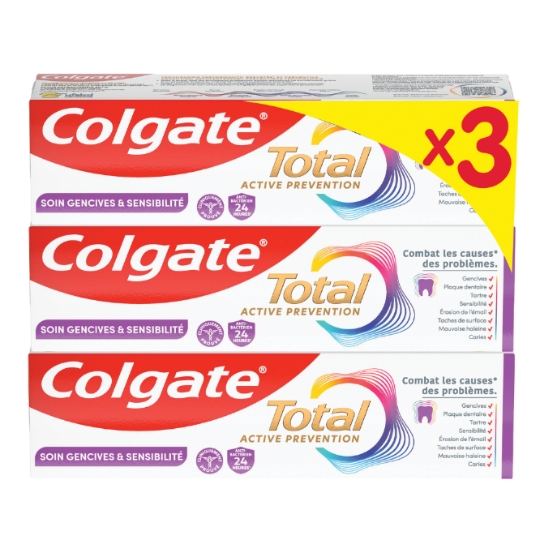 Dentifrice Total Advanced Dentifrice Active Prévention Soin Gencives & Sensibilité COLGATE