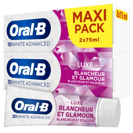 Dentifrice 3D White Advanced Luxe Blancheur Glamour ORAL-B