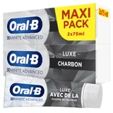 Dentifrice Luxe Charbon 3D White Advanced ORAL-B