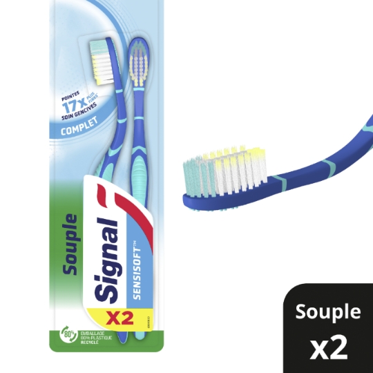 Brosse à dents Souple Soin Gencives Complet SIGNAL