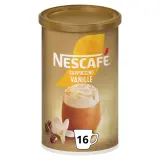 NESCAFE Café soluble cappuccino saveur vanille