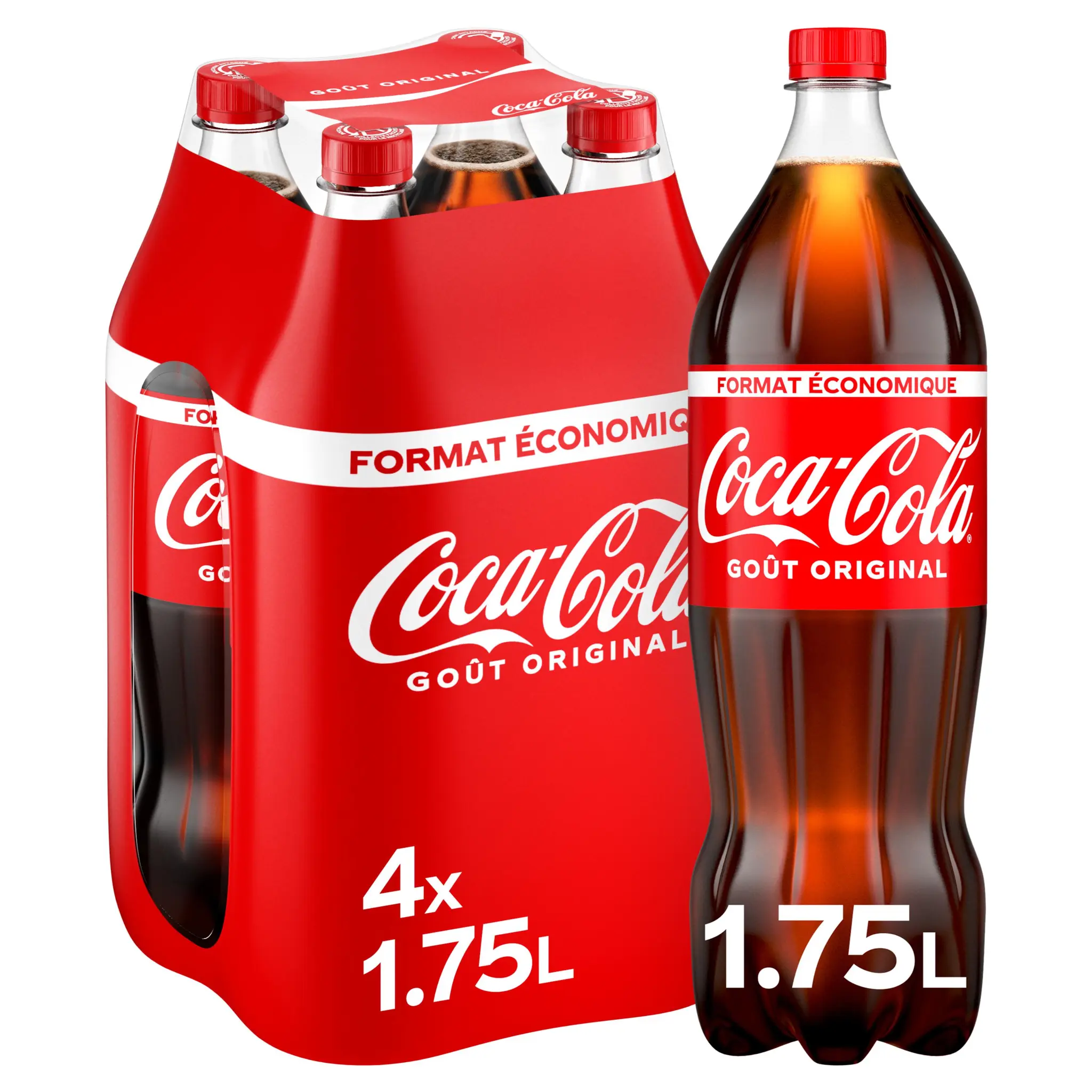 COCA-COLA Boisson gazeuse aux extraits végétaux goût original