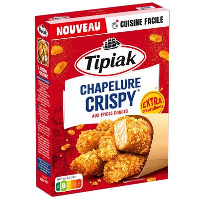 Tipiak Chapelure crispy aux épices douces, 2x100g