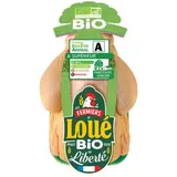 Loué Poulet Entier Blanc Fermier Bio Prêt à Cuire, 1,35kg