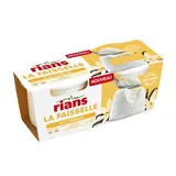 Rians Faisselle à la vanille, 2x100g