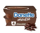 Mousse au Chocolat, Danette (4 x 60 g)