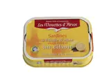 Sardines à l'huile d'olive et citron, Les Mouettes d'Arvor (115 g)