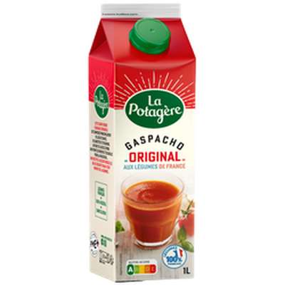Gaspacho Original Tomates et Légumes de France, La Potagère (1 l)