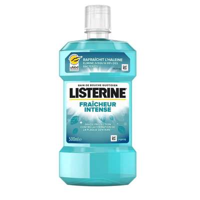 Bain bouche fraîcheur intense, Listerine (500 ml)