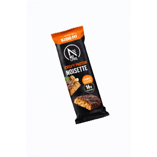 Barre Protéinée Crispy Noisette 16g de Protéines NXT LEVEL
