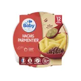 Plat Bébé dès 12 mois Hachis Parmentier avec Morceaux CARREFOUR BABY