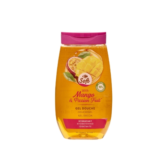Gel Douche Hydratant Mangue et Passion CARREFOUR SOFT