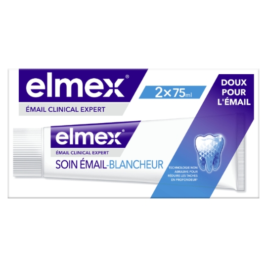 Dentifrice Soin Email Blancheur Email Clinical Expert ELMEX