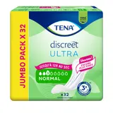 Serviettes pour Fuites Urinaires Sans Ailettes Normal Discreet Ultra TENA
