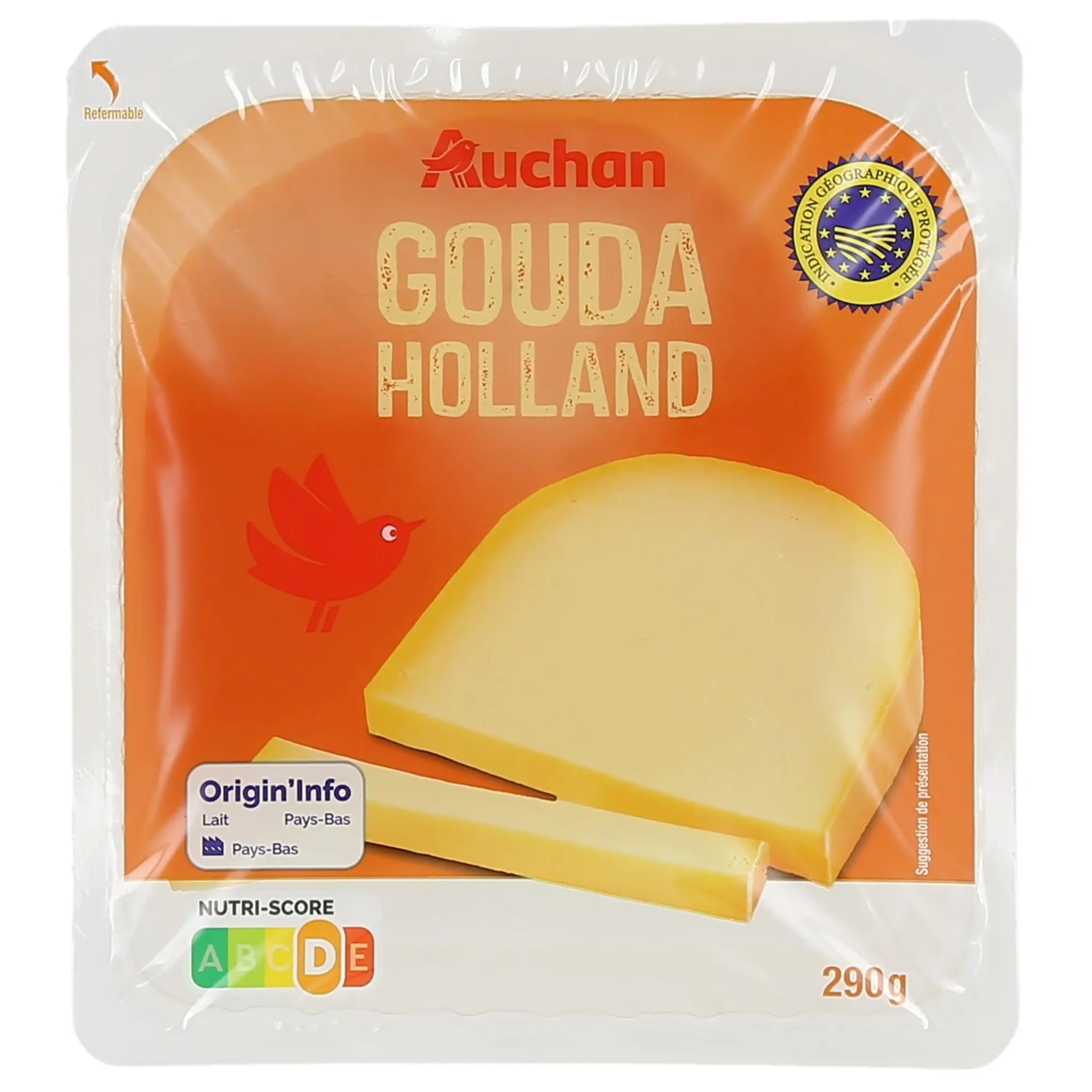 AUCHAN Gouda en bloc