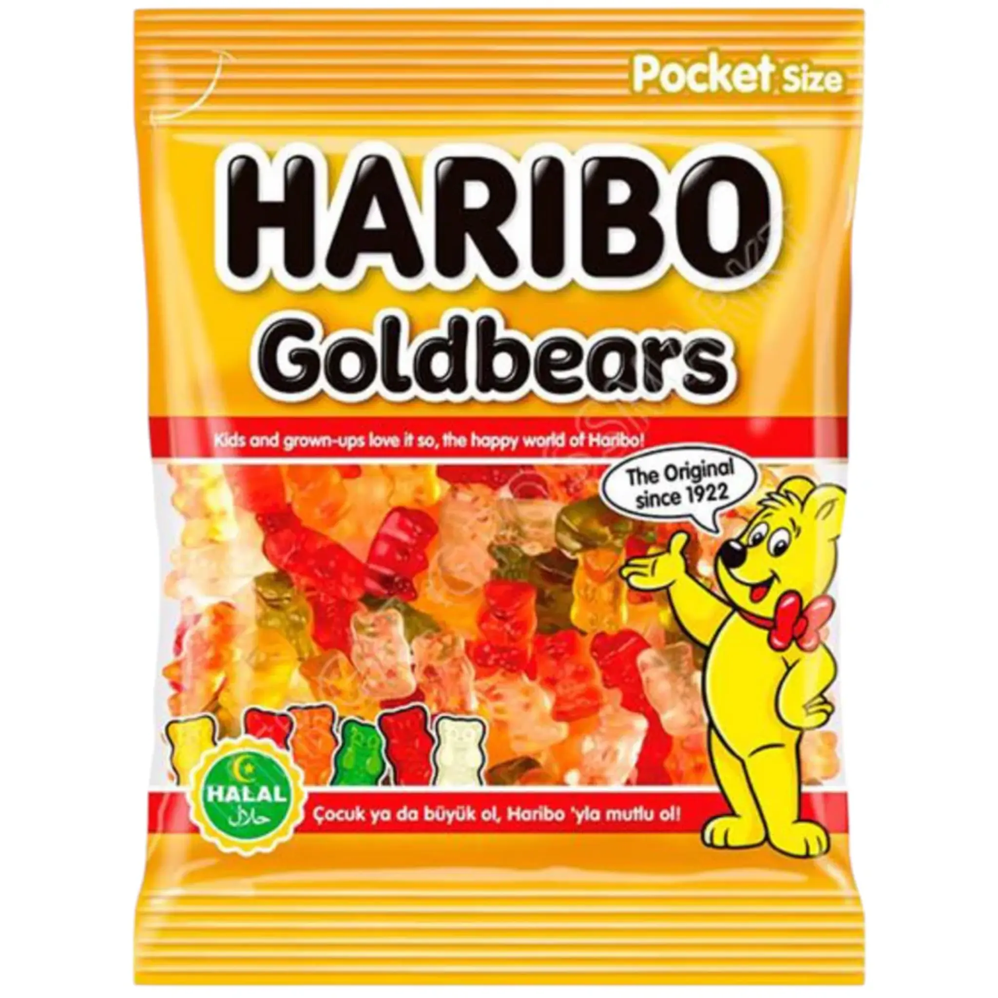 HARIBO Bonbons gélifiés halal Goldbears