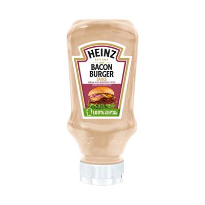 Heinz Sauce bacon burger en flacon souple Squeeze Top Down, 225g