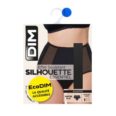 Dim Slip ventre plat Noir EcoDim, Taille 44