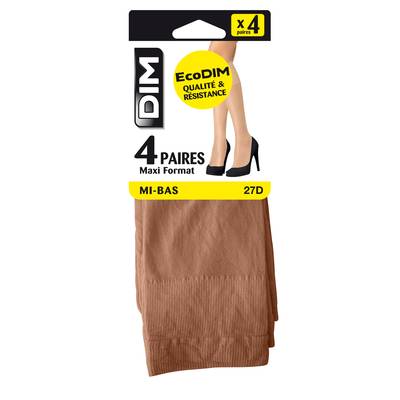 Dim Mi-bas femme capri 27D x4, Taille 35/41