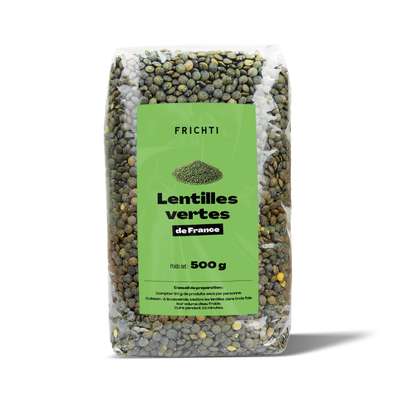 Lentilles vertes de France, Frichti (500 g)