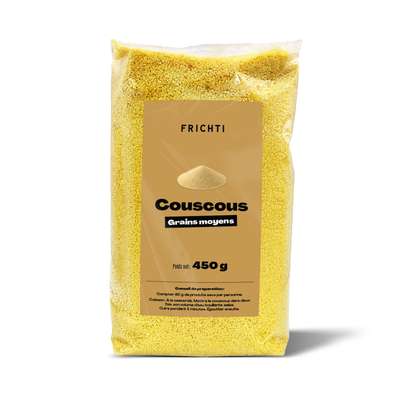 Couscous Grains moyen, Frichti (450 g)