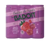 Bulles de fruits saveur fruits rouges, Badoit (6 x 33 cl)
