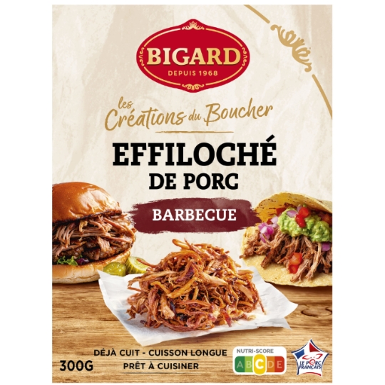 Effiloché de Porc Cuit Barbecue BIGARD