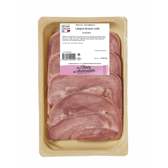 Langue de Porc Cuite en Tranche BRIENT