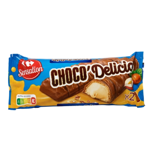 Gaufrettes enrobées de chocolat CARREFOUR SENSATION