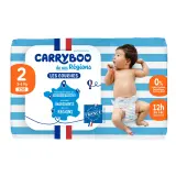 CARRYBOO Couches de nos régions taille 2 (3-6KG)
