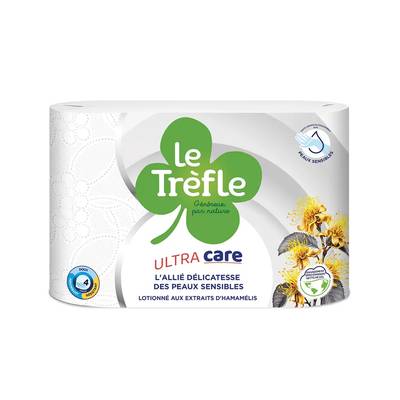 Le Trèfle Papier Toilette Ultra Care, 6 rouleaux