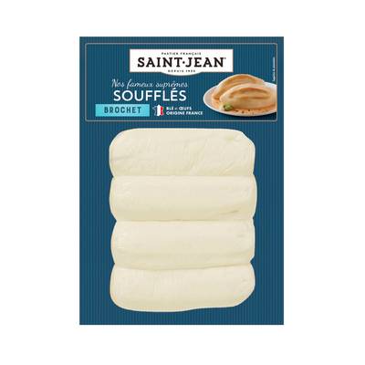 Saint Jean Suprêmes Soufflés Brochet, 4x120g