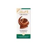 Lindt Tablette Chocolat au Lait Entremets Noisette, 150g