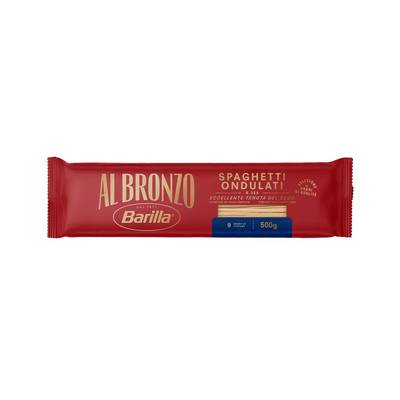 Barilla Al Bronzo Pâtes Spaghetti Ondulati Premium, 500g