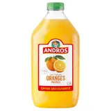 Jus D'Orange Pur Jus Sans Sucres Ajoutés ANDROS