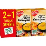 Soupe Velouté Délice de Potiron Châtaignes LIEBIG